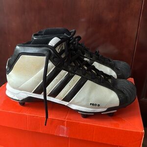 Adidas Pro D Football Cleats Men’s 12 Red